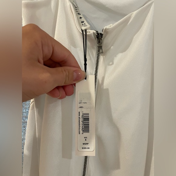 Alice & Olivia white dress (NWT) - Picture 6 of 9